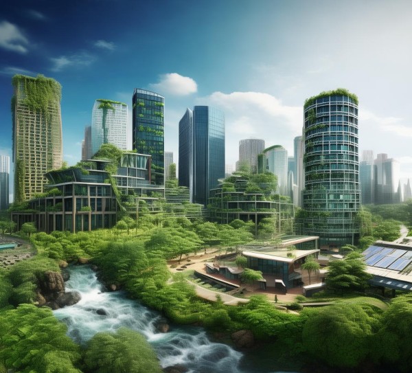 绿色动态壁纸，现代商业的可持续解决方案